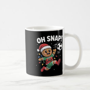 Caneca De Café Oh Snap Homemem de Chocolate Natal Futebol Meninos