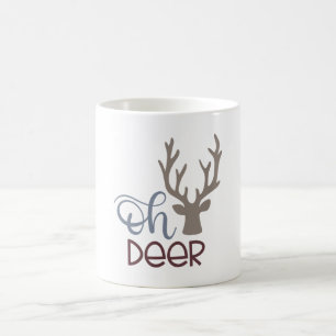 Caneca De Café Oh veado