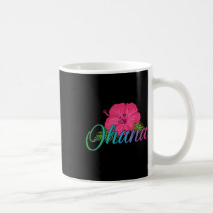 Caneca De Café Ohana Aloha Hawaii Da Ilha - Sinta O Fluxo