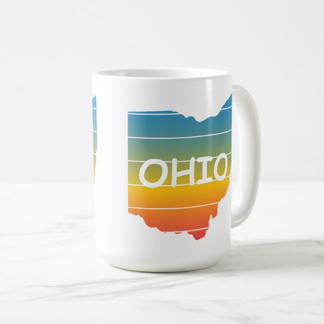 Caneca De Café Ohio (Frente Esquerda)