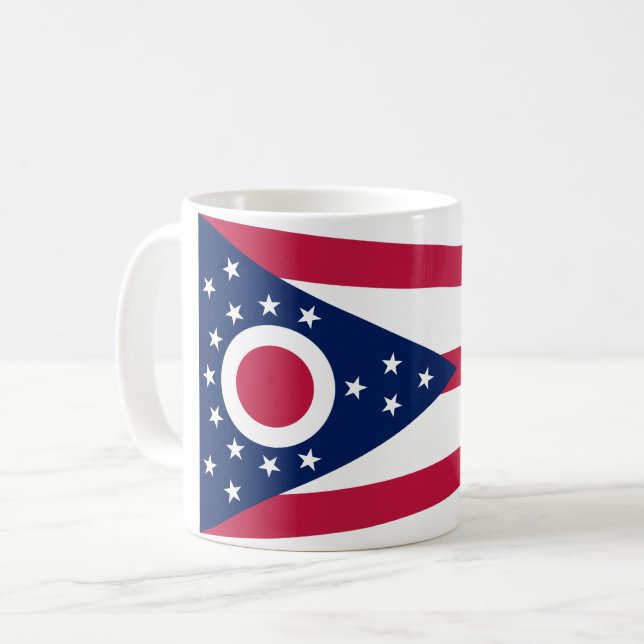 Caneca De Café Ohio (Estados Unidos) (Frente Esquerda)