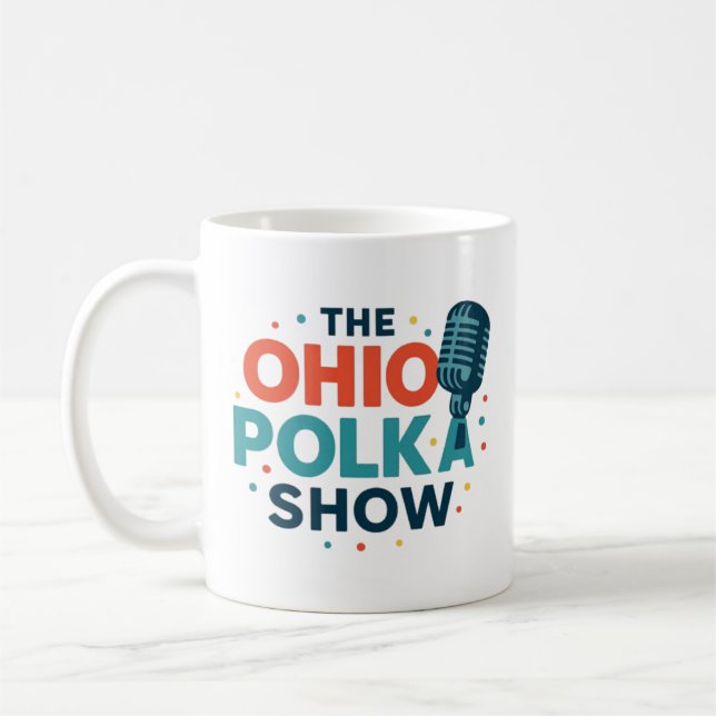 Caneca de café Ohio Polkas (Esquerda)