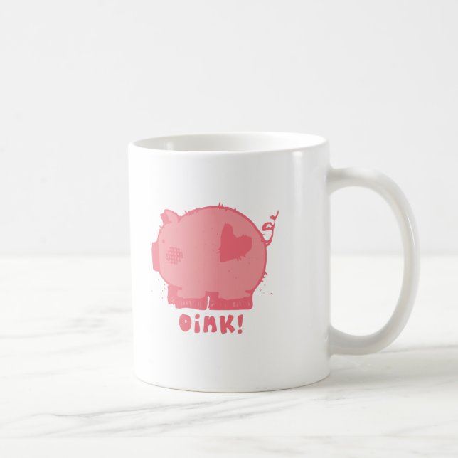 Caneca De Café oink! (Direita)