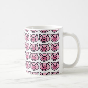 Caneca De Café oink. porcos