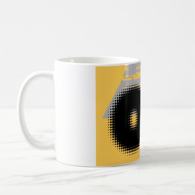 Caneca De Café OK Vibes - Simples e Negrito" (Esquerda)