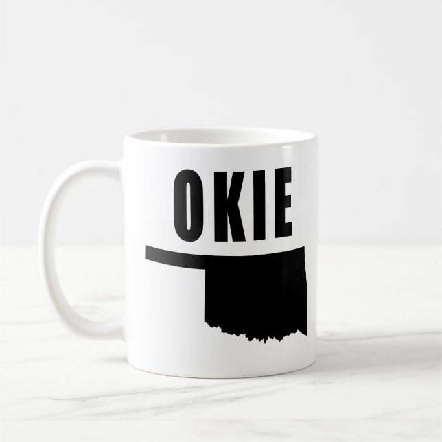 Caneca De Café OKIE Oklahoma (Esquerda)