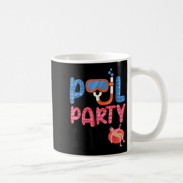 Caneca De Café Ol Party Dad Fun With Floatie And Trocal Vibes Fat (Direita)