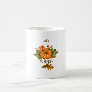 Caneca De Café olá, abóbora