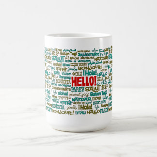Caneca De Café Olá! (caneca da multi língua)