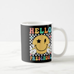 Caneca De Café Olá Equipe de Crianças Professoras Pré-escola Pré 