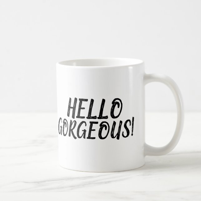 CANECA DE CAFÉ OLÁ GORGEOSO! MACHOS DE CAFÉ (Direita)