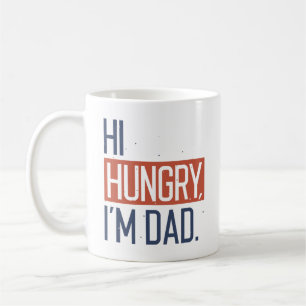 Caneca De Café Olá, Hungry, sou Pai