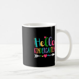 Caneca De Café Olá Jardim Infantil Leopard Tie Dye Pencil Cute Te