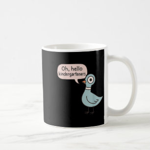 Caneca De Café Olá, Jardineiros Bonitos Pigeon Kindergarten