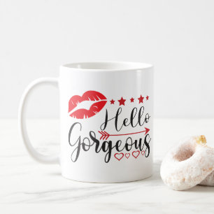Caneca De Café Olá Linda Beleza Cosmetologista Maquiadora