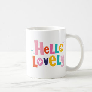Caneca De Café Olá Lovey Coffee Mug