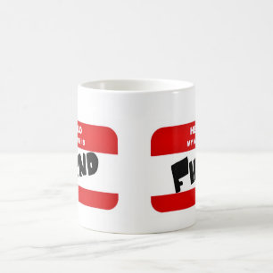 Caneca De Café Olá!, meu nome é DIABO