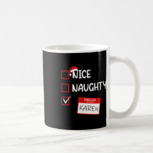 Caneca De Café Olá, Meu Nome É Karen Papais noeis Xmas Lis