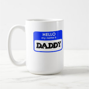 Caneca De Café Olá Meu Nome É Pai novo pai pai de presente