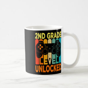 Caneca De Café Olá, nível da 2ª série desbloqueado no videogame B
