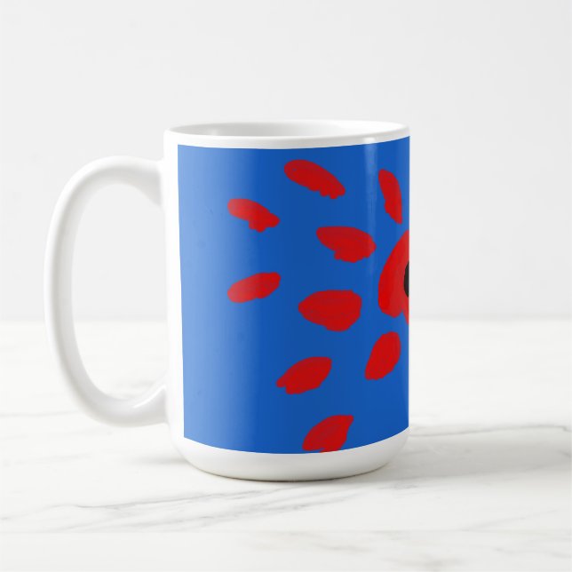 Caneca De Café Olá Poppy (Esquerda)