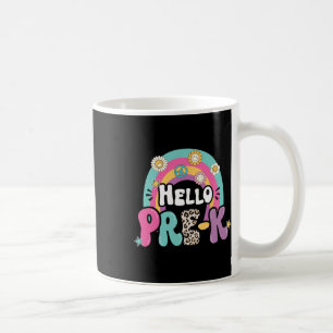 Caneca De Café Olá Pré-k Byck Professores da Escola Crianças Prim