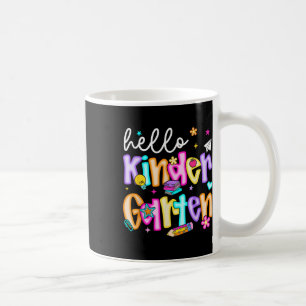 Caneca De Café Olá Préparo Jardim de Infância De Volta à Escola P