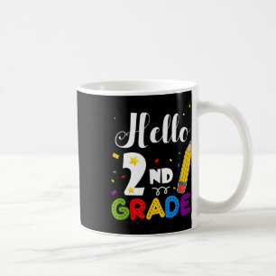 Caneca De Café Olá Presentes de Volta às Aulas para Professores d