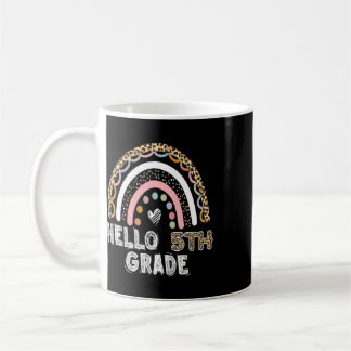 Caneca De Café Olá Primeira Série 1ª Série De Volta à Escola