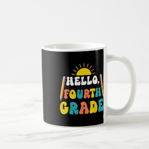Caneca De Café Olá Professor(a) do Quarto Ano Alunos do 4º Ano de