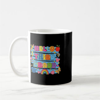 Caneca De Café Olá Pulseiras de Amizade da Terceira Série Volta à