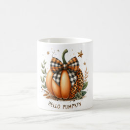 Caneca De Café Olá Pumpkin
