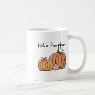 Caneca De Café Olá Pumpkin Fall Halloween Graphic