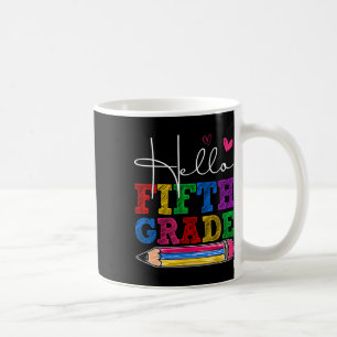 Caneca De Café Olá Retro 5ª Série Primeiro Dia De Aula Meninos