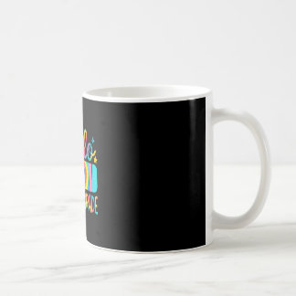 Caneca De Café Olá Segundo Ano Lápis Tie Dye Volta às Aulas