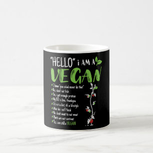 Caneca De Café Olá Sou Vegan