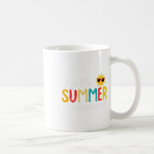 Caneca De Café Olá Summer Happy No Último Dia Do Professor