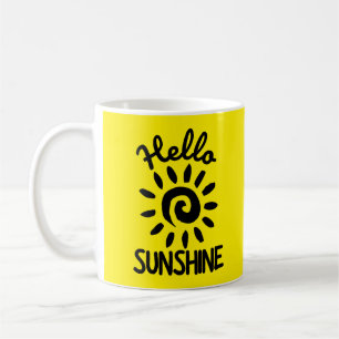 Caneca De Café Olá Sunshine