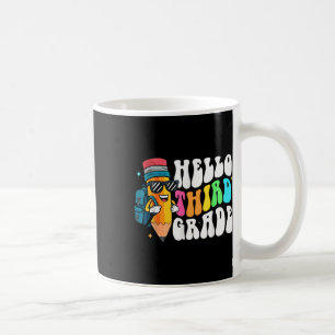 Caneca De Café Olá Terceira Série Lápis Volta às Aulas 3ª Série