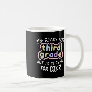 Caneca De Café Olá Terceira Série Pronto Para 3º Volta às Aulas