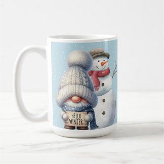 Caneca De Café Olá Winter Gnome Mug