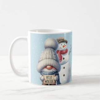 Caneca De Café Olá Winter Gnome Mug