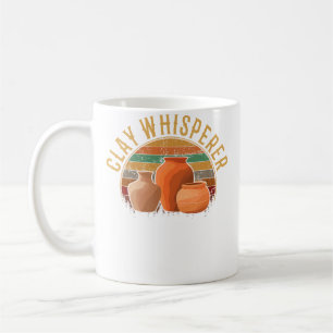 Caneca De Café Olaria Clay Whisperer