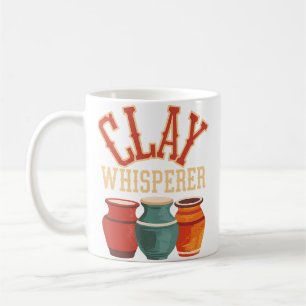 Caneca De Café Olaria Clay Whisperer