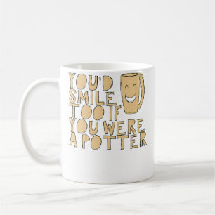 Caneca De Café Olaria Feliz