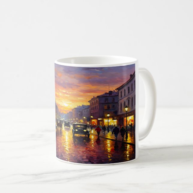 Caneca De Café Old Boulevard (Frente Esquerda)