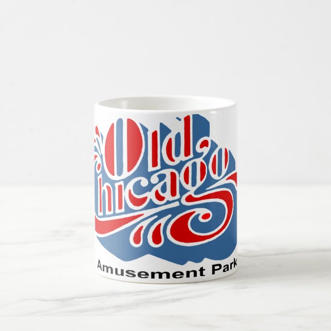 Caneca De Café Old Chicago Amusement Park, Bolingbrook, Illinois (Centro)