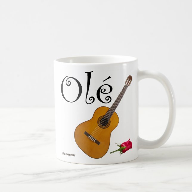 Caneca De Café Olé, Olé (Direita)