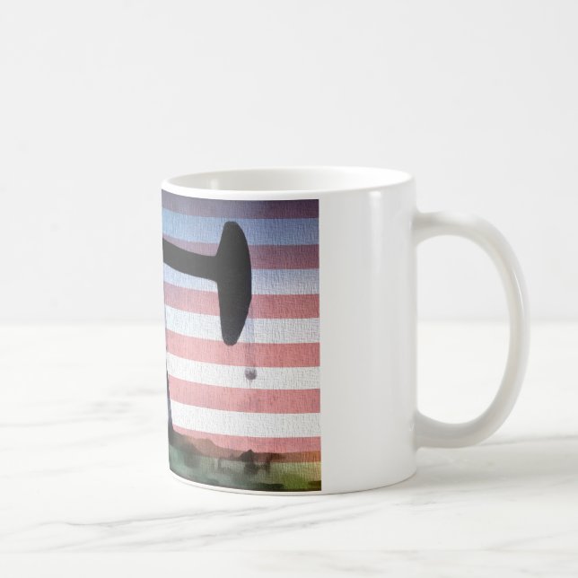 Caneca De Café Óleo americano (Direita)