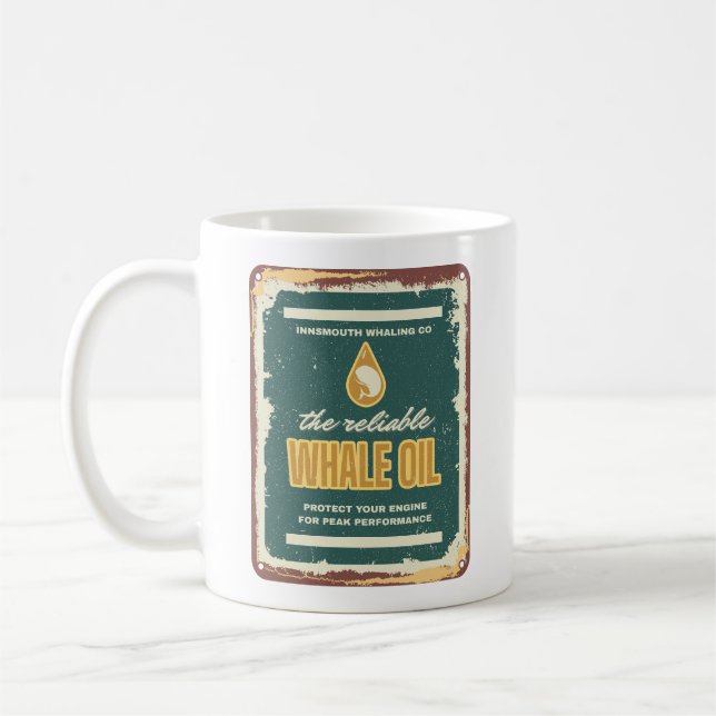 Caneca De Café Óleo de baleia em nsmouth (Esquerda)